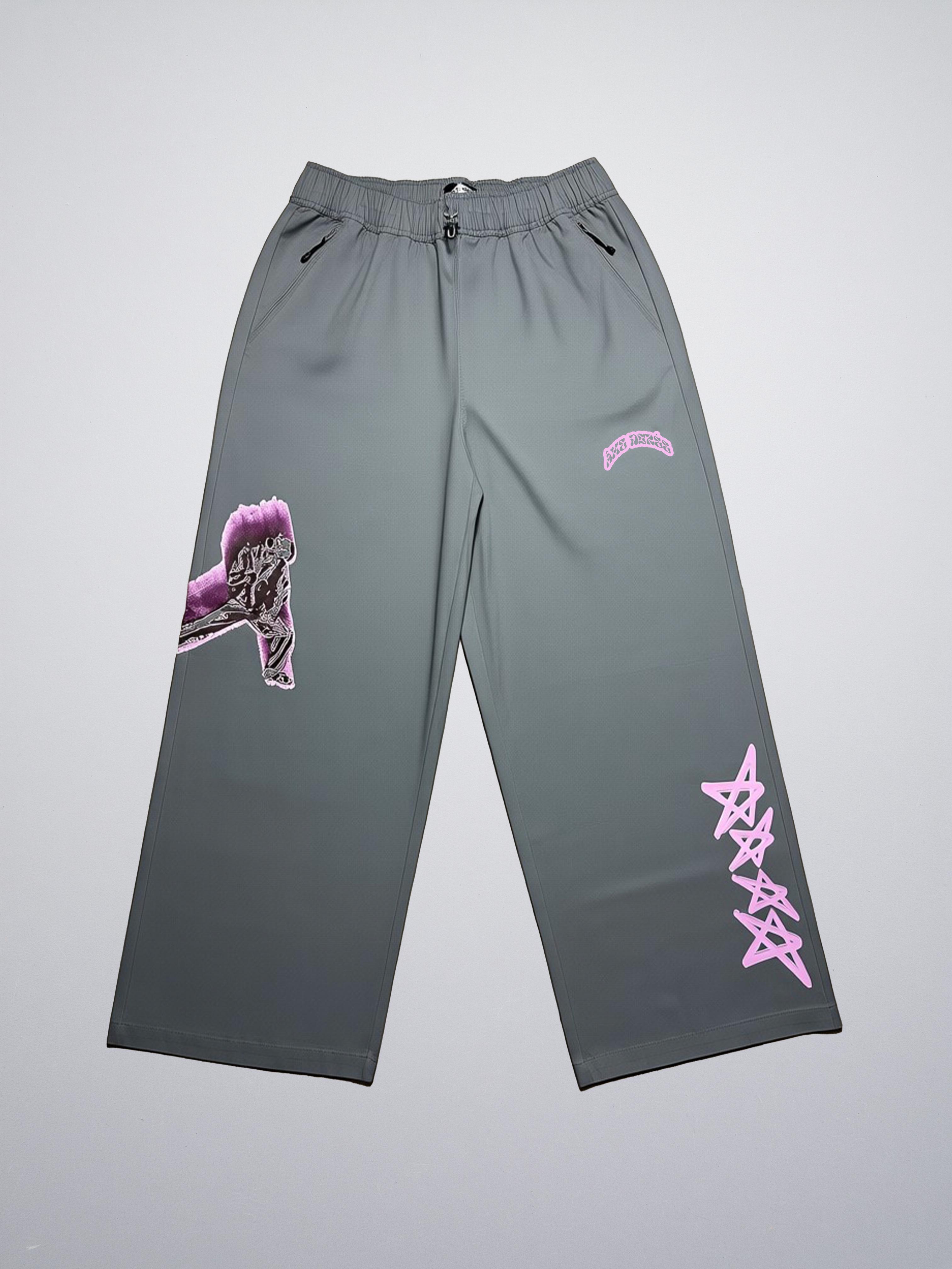 Baggy en Nylon Pink Character
