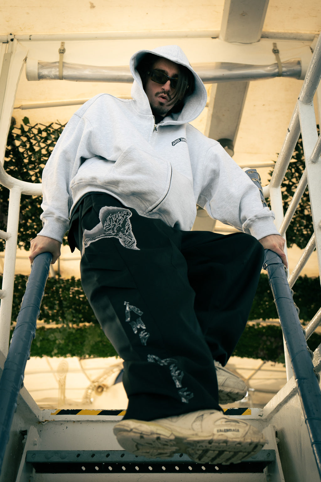 Baggy Plissé Black Character