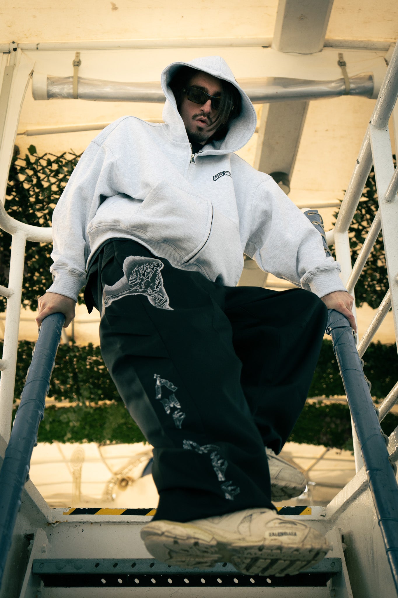 Baggy Plissé Black Character