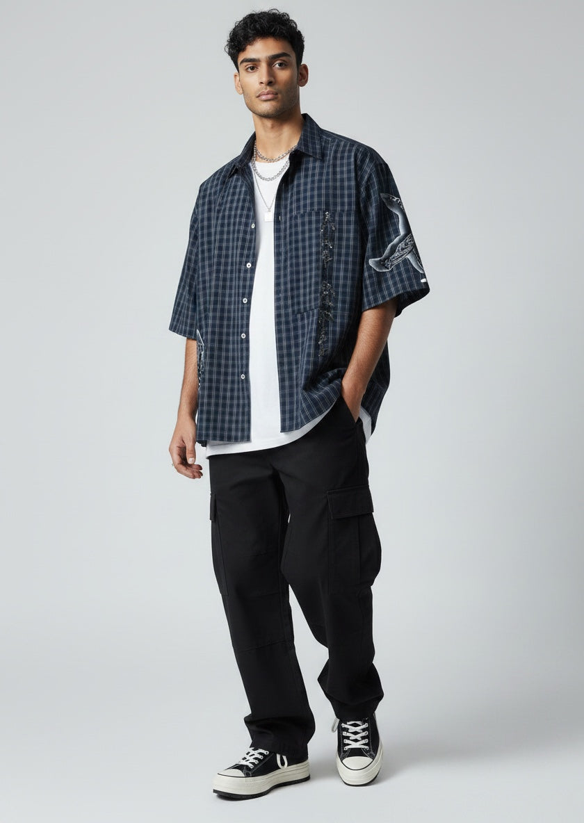 Shirt Oversize Black Character