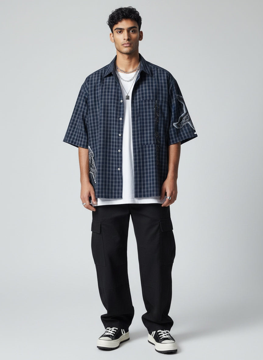 Shirt Oversize Black Character