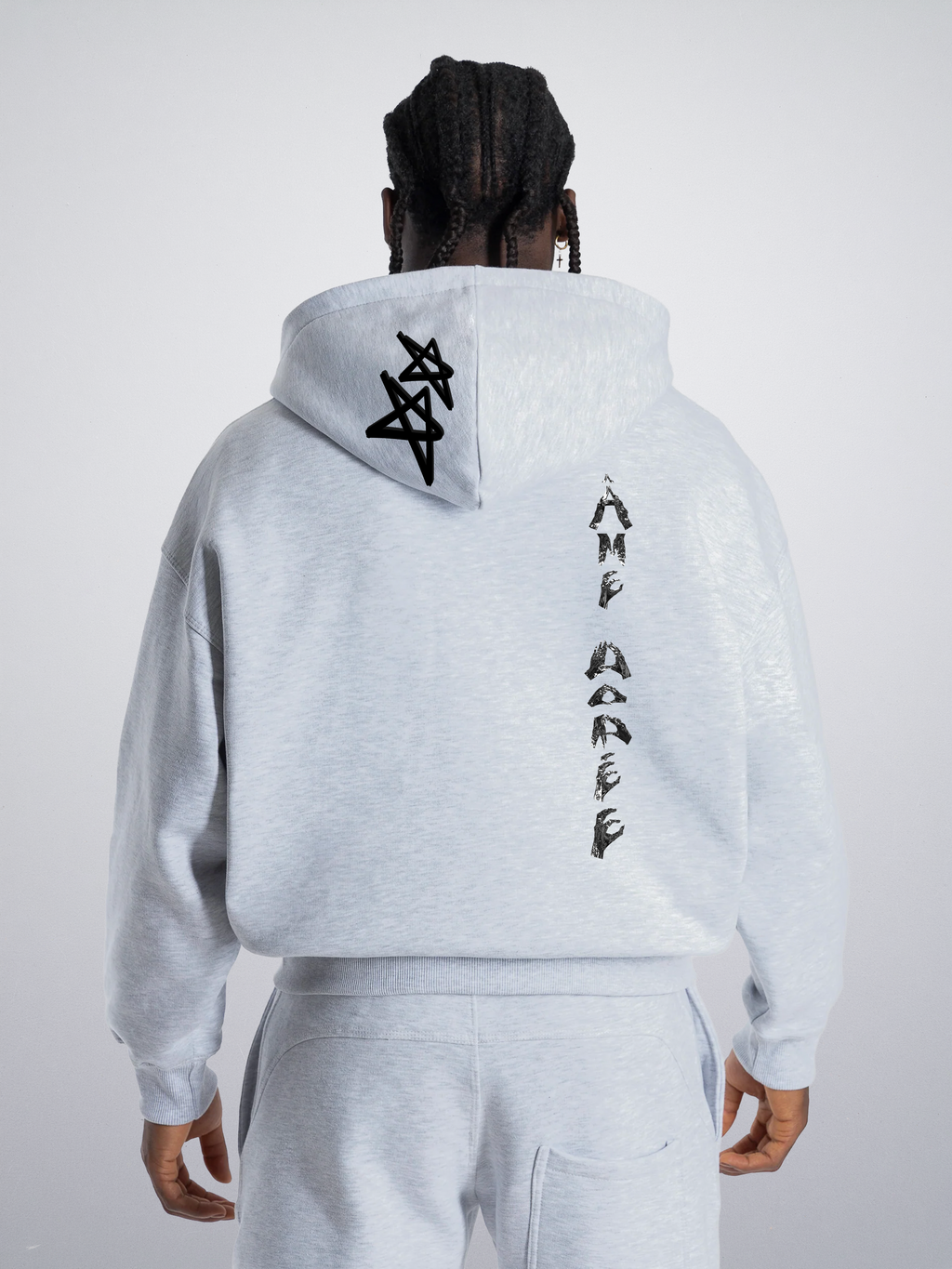 Zip Hoodie Grey "Made in Italy"