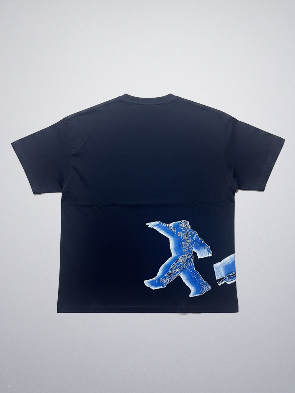 T-shirt Night Blue Character "Made in Italy"