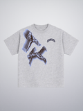 T-shirt Bleu Character "Made in Italy"